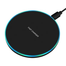 Load image into Gallery viewer, 10W Fast Wireless Charger - Compatible with Apple and Samsung products