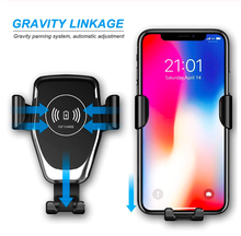 Load image into Gallery viewer, Car Mount Wireless Charger - Compatible with Apple and Android Products
